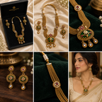 Royal Antique Temple Necklace Set
