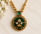 Long Emerald Heritage Necklace